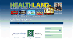 Desktop Screenshot of healthlandcenter.com